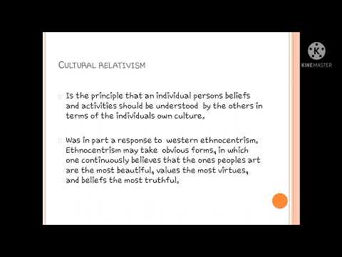 Charper 2 lesson 3 Ethnocentrism and Relativism