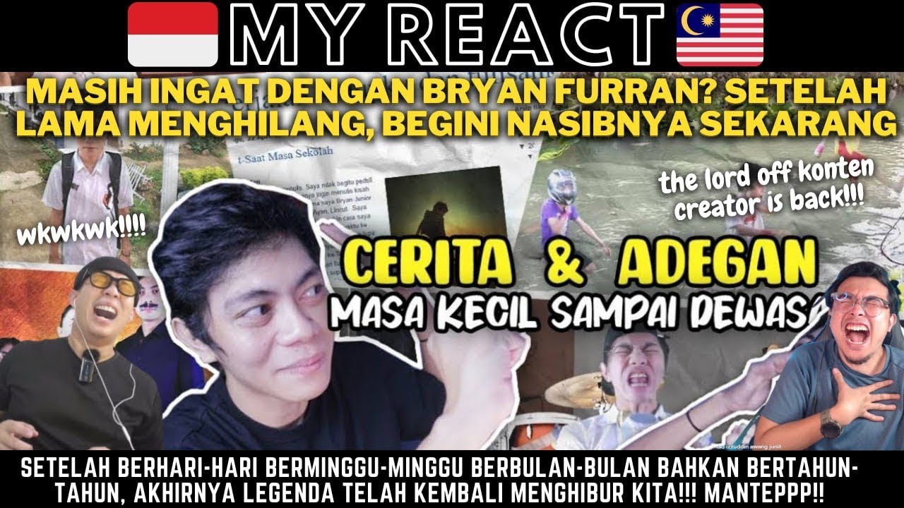 WKWKWKW EPIC BANGET! KISAH BRYAN FURRAN DI BAYANGIN SEMULA