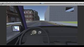 Making car control in Unity. First version