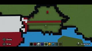 How to build tiny scale Belarus and the balkans in Minecraft