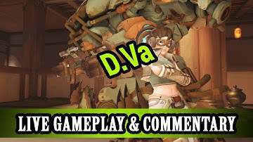Overwatch: Defense Matrix :O!! D.Va Gameplay & Commentary (1080HD 60 FPS)