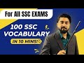 Master 100 SSC Vocabulary Words in 10 Minutes SHOW