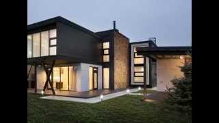 modern box interior natural wall