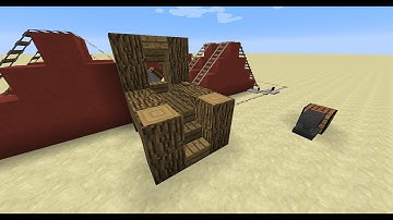 Minecraft: Prototype Mine Cart Chest rotary storage system.