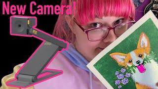 NEW CAMERA?! | Ipevo Do-Cam Unboxing & POSCA PEN ART! screenshot 5