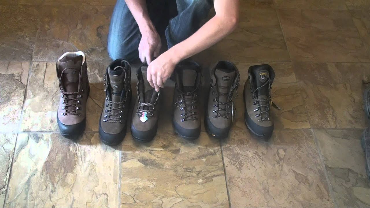 tong pen Souvenir Some great boots from Lowa, Meindl, Hanwag, Kenetrek, Zamberlan, and Asolo  - YouTube