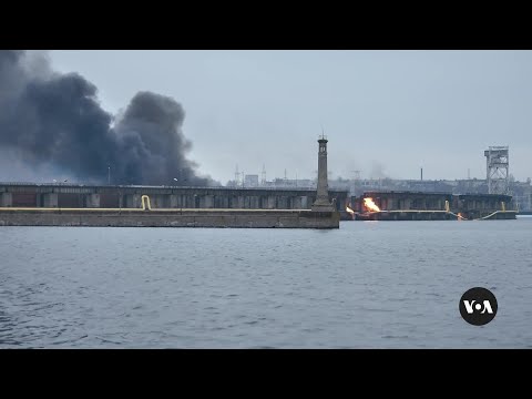 Russian shelling severely damages Ukraine’s Zaporizhzhia Dam.
