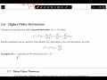 Calculus Derivatives: Higher Order Derivatives | 27