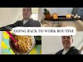 BACK TO WORK ROUTINE SPRING 2021 | relaxing before work , productive , healthy &amp; work motivation.
