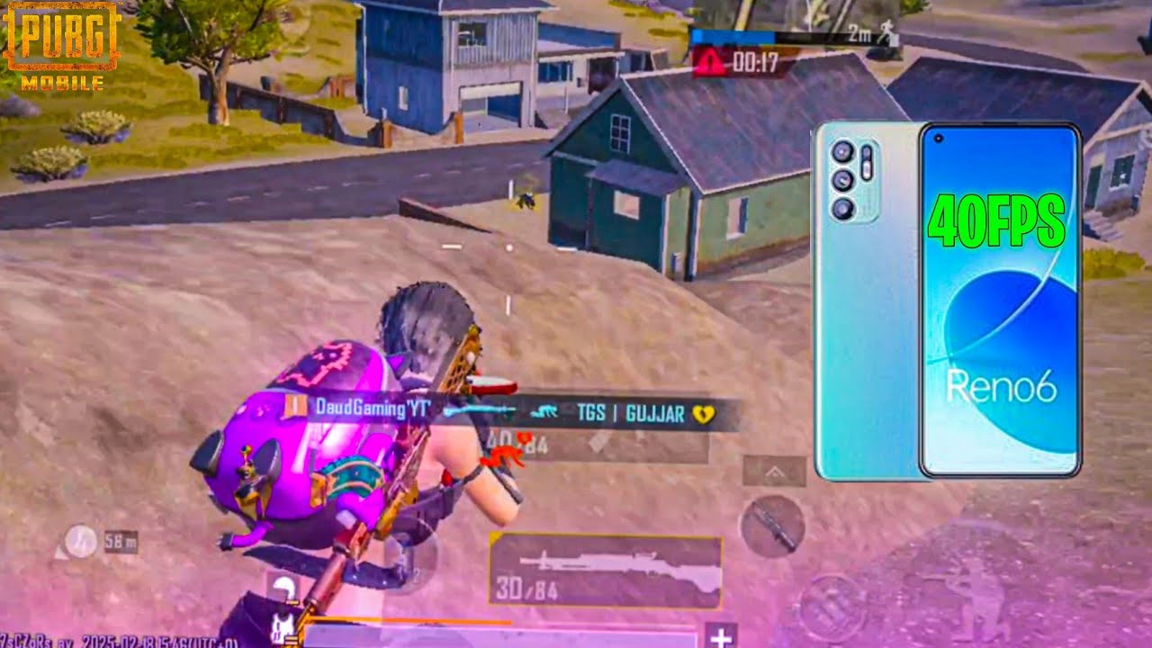 Oppo Reno 6 Pubg Test| Smooth+40Fps | Pubg Mobile Only Clutches| Daud Gaming