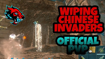 Wiping Chinese invaders • Ark Mobile Official PvP🔥