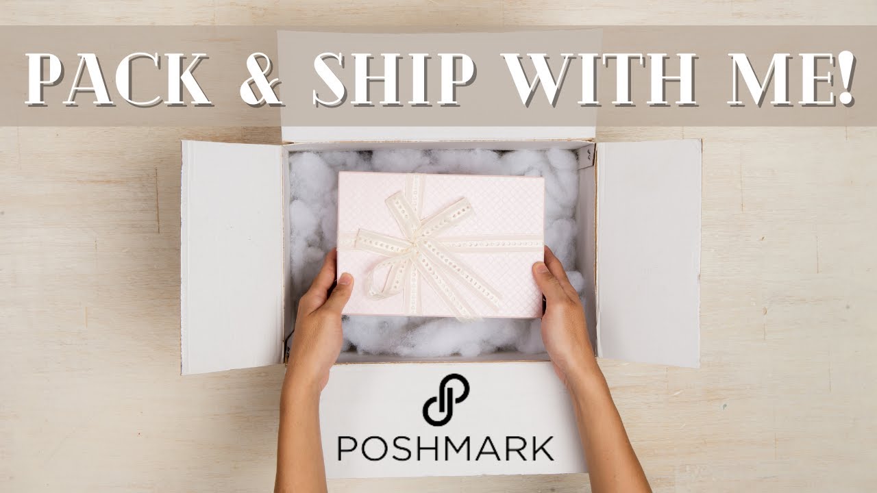 How To Pack & Ship Poshmark Orders Ship With Me Free Shipping