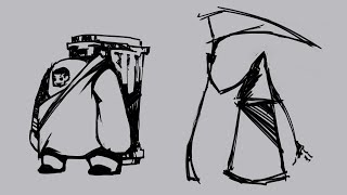 Character Design Sketching | Concept Art Practice | Timelapse | Speedpaint