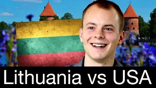 Foreigner REACTS to Lithuanian Life | Lithuania is Amazing!