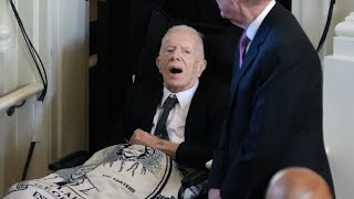 Rosalynn Carter honored by family, friends, first ladies and presidents, including husband Jimmy