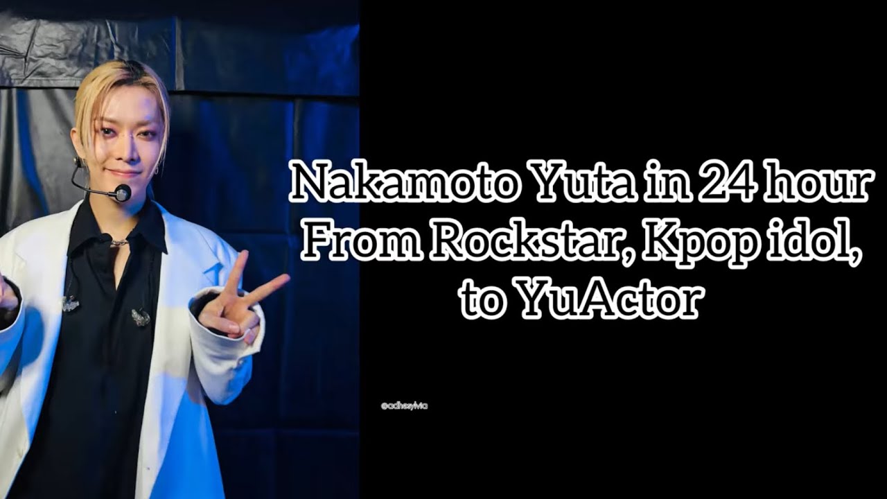 Nakamoto Yuta in 24 Hour ( SM Town Fukuoka until Screening Film “The Specials”)  #ユウタ #nct127 