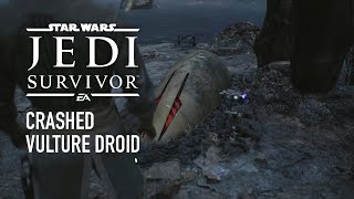 Star Wars Jedi Survivor - 236 Crashed Vulture Droid - Databank