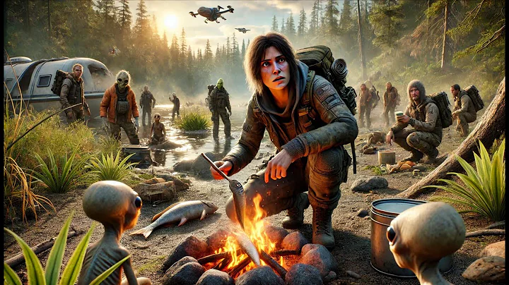 The Recruits Waited for Rescue — Human Built Fires, Caught Fish, and Invited All to Eat | HFY Story