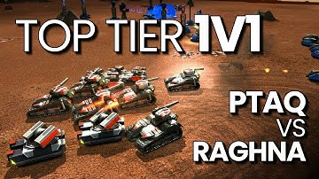 Top Tier 1v1 - Ptaq vs Raghna - Beyond All Reason 1v1 PVP Cast