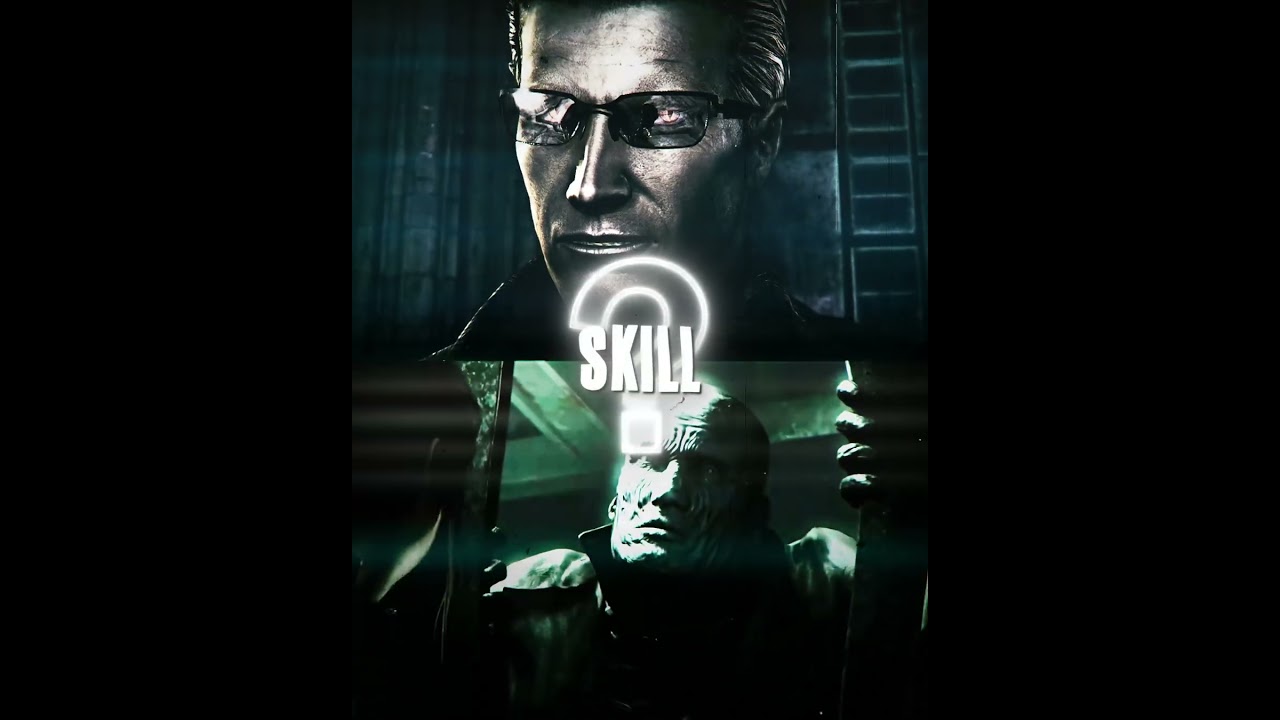 Albert Wesker (RE5) vs Mr. X (RE2R) #shorts