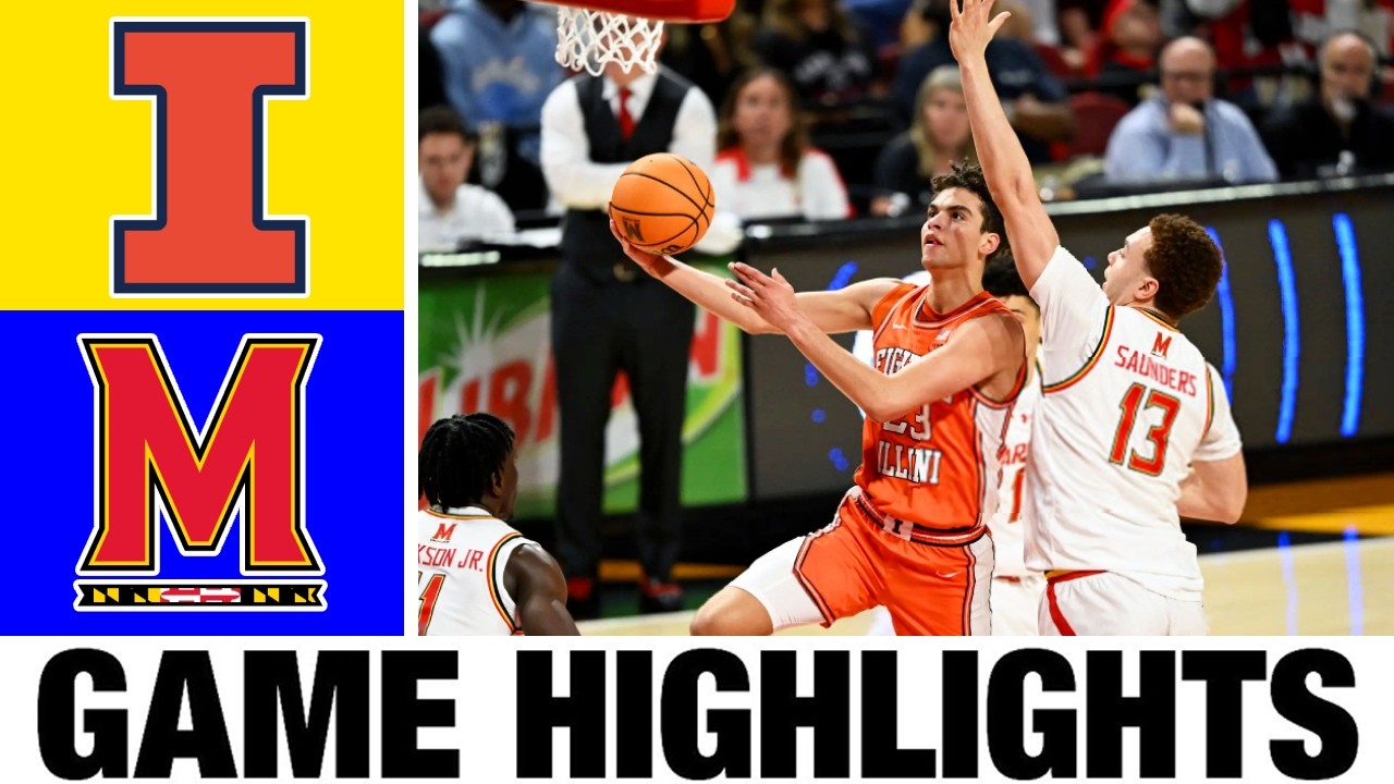 #11 Illinois vs Maryland Highlights | Men's Basketball | College Basketball 2026