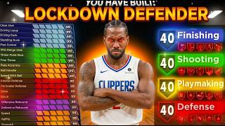 *NEW* BEST LOCKDOWN BUILD IN NBA 2K26! 6'6 DEMIGOD LOCK BUILD! BEST BUILD 2K26!