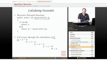AP Computer Science: Recursion Algorithms