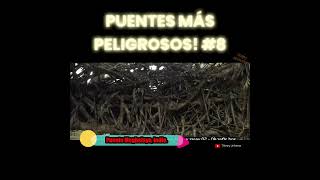 Puentes Más Peligrosos y EXTREMOS del Mundo #8  #viral#peligro #puentealto  #curiosidades