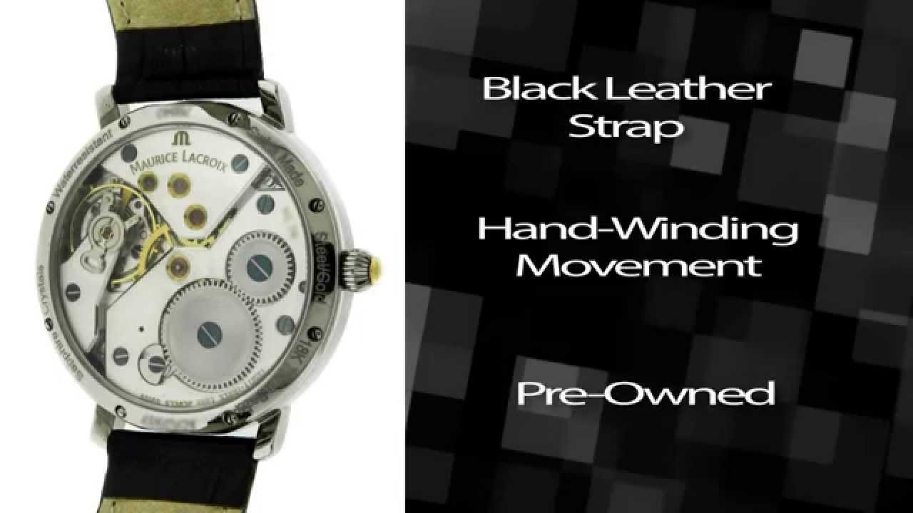 Maurice Lacroix Retrograde Calendar Steel & Gold Mechanical Watch