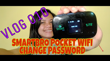 HOW TO CHANGE SMART BRO POCKET WIFI PASSWORD USING MOBILE PHONE
