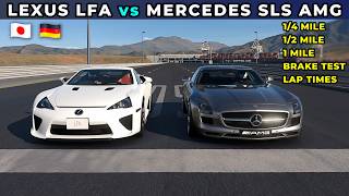 Gran Turismo 7 Drag Race: Lexus LFA vs Mercedes SLS AMG screenshot 4