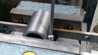 Using a wiggler to find the edge of a metal bushing