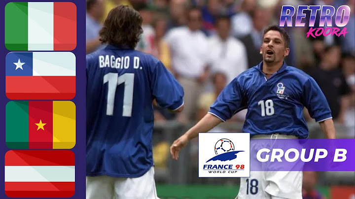أهداف المجموعة الثانية لكأس العالم 1998 ( إيطاليا - الشيلي - الكاميرون - النمسا ) [تعليق عربي]
