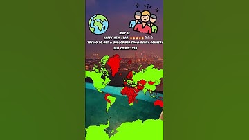 Trying to get a subscriber from every country||Mapping|| (Day 3)