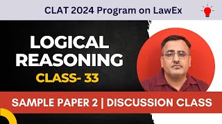 Critical Reasoning for CLAT | Critical Reasoning Practice CLAT Class 33 | Critical Reasoning CLAT