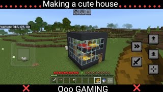 Making a cute house...
