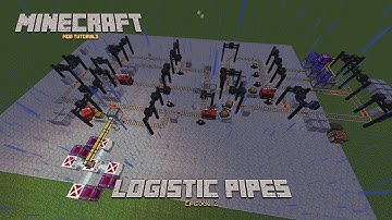 Minecraft Mods Tutorial #2: Basic Logistic Pipes
