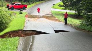 Flooding leads to road closures, trees down, sinkhole in Hall County