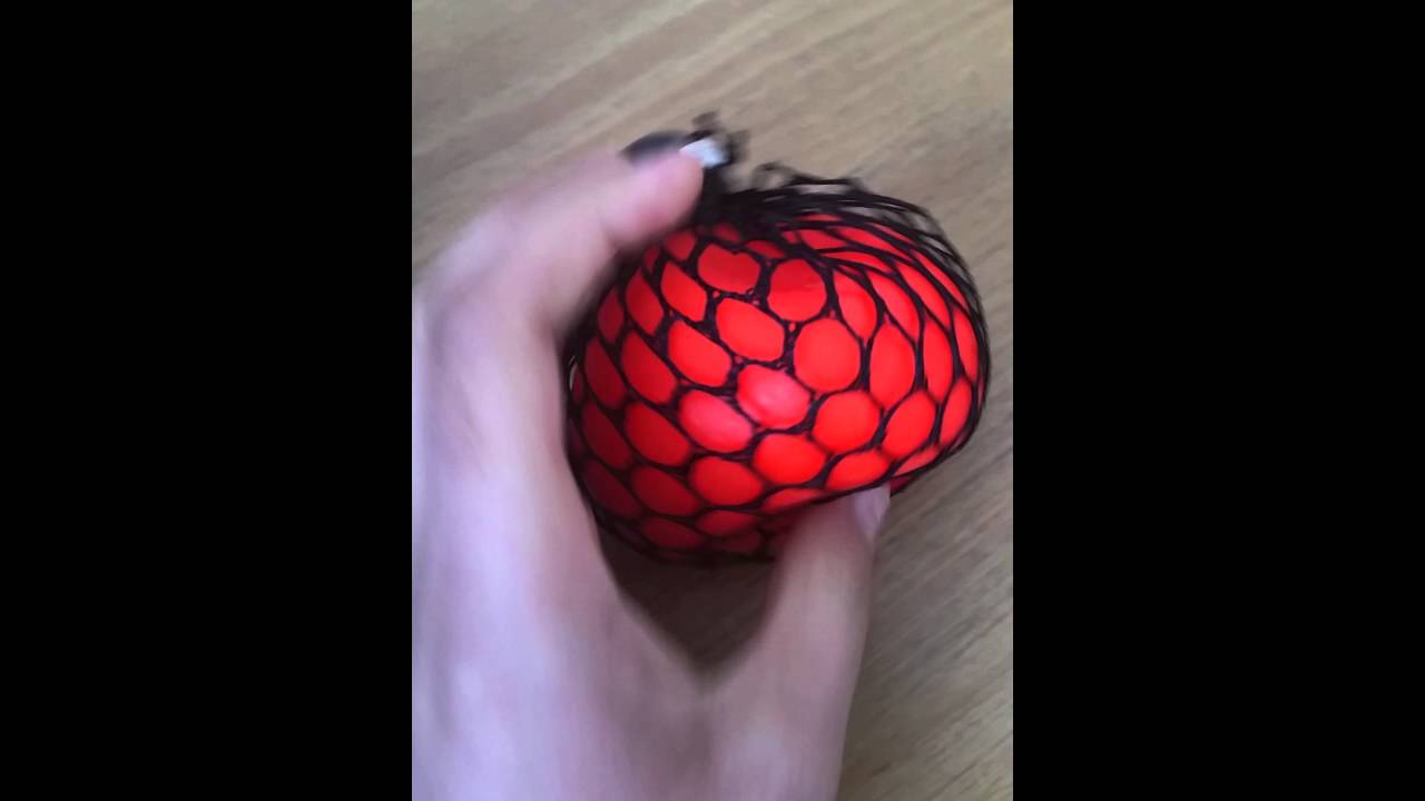 colour changing squeeze slime mesh ball stress ball super squishy blob