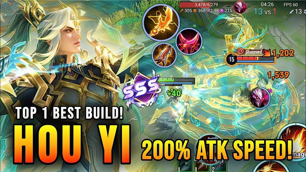 Hou Yi’s SECRET Skin Build Makes Him UNSTOPPABLE! 🔥 | Honor of Kings 