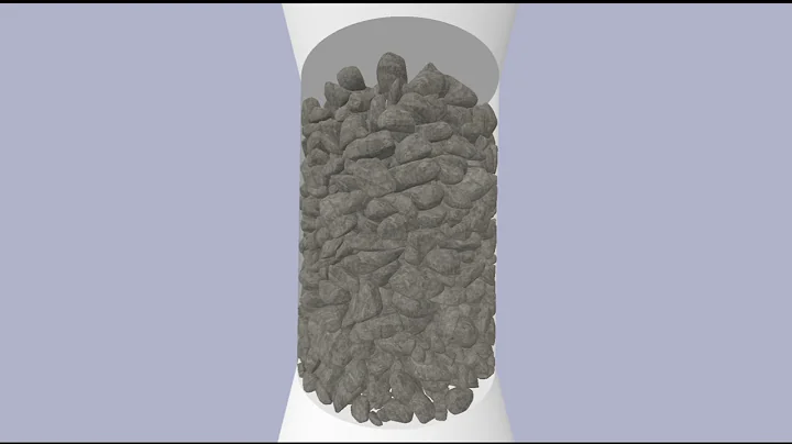 Superpave Gyratory Compaction in Bullet Physics