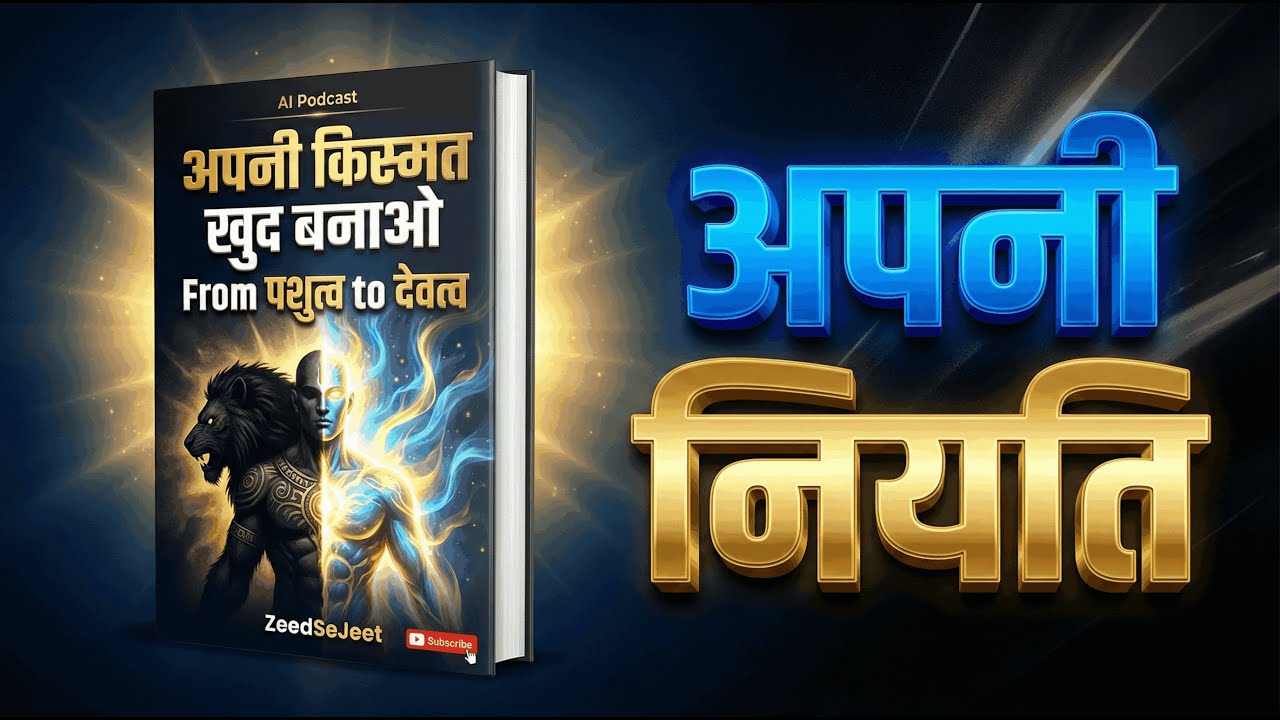 किस्मत नहीं, कर्म बदलता है भविष्य 💥 From पशुत्व to देवत्व | Life Changing Motivation