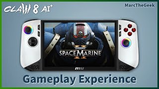 Warhammer 40,000: Space Marine 2 Gameplay on MSI Claw 8i + screenshot 4
