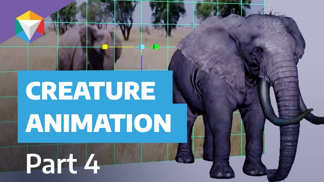 Creature Animation - Animate an Elephant Part 4