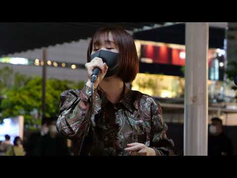 Hibi「奇跡を望むなら... - JUJU」2022/05/06 路上ライブ 川崎駅 東口