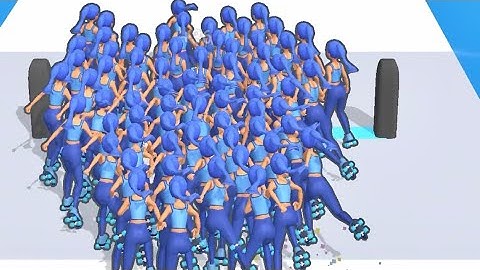 Max Levels in - Crowd Battle 👌👸Gameplay All Levels - Android, iOS 👸