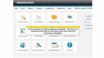 Joomla 1.6 Edit Template