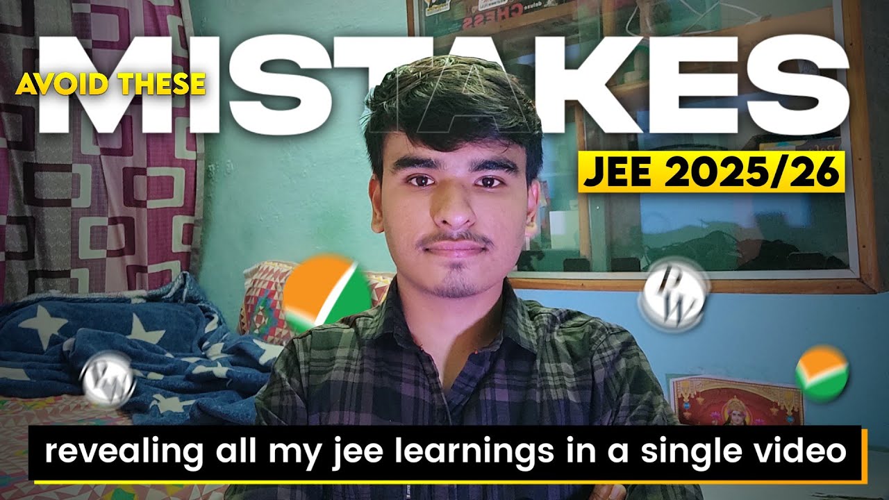 Avoid these Mistakes in your JEE Preparation | A full guide for JEE ...