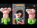 🐷 COMO HACER UN CERDITO 🐷  CON  UN GLOBOS 260.-  HOW TO MAKE A PIG BALLOON.