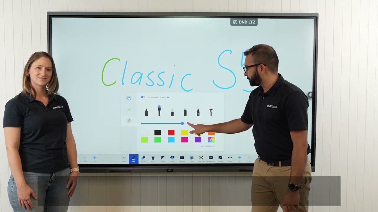 CommBox Classic S5 - Training Video | Whiteboard